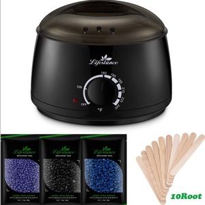 Lifestance Wax Warmer Hair Removal Kit